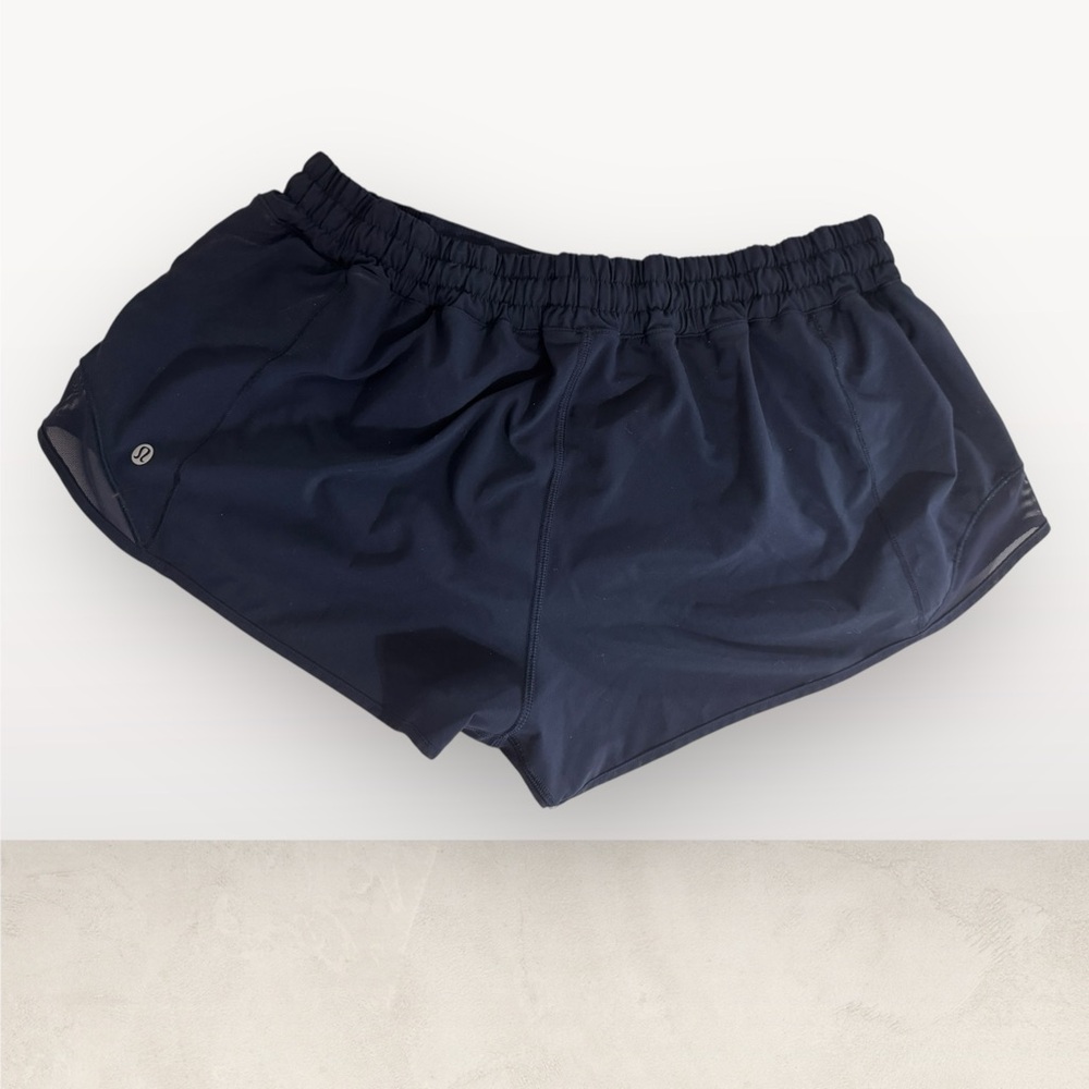 lululemon Hotty Hot Low Rise 2.5” True Navy 14